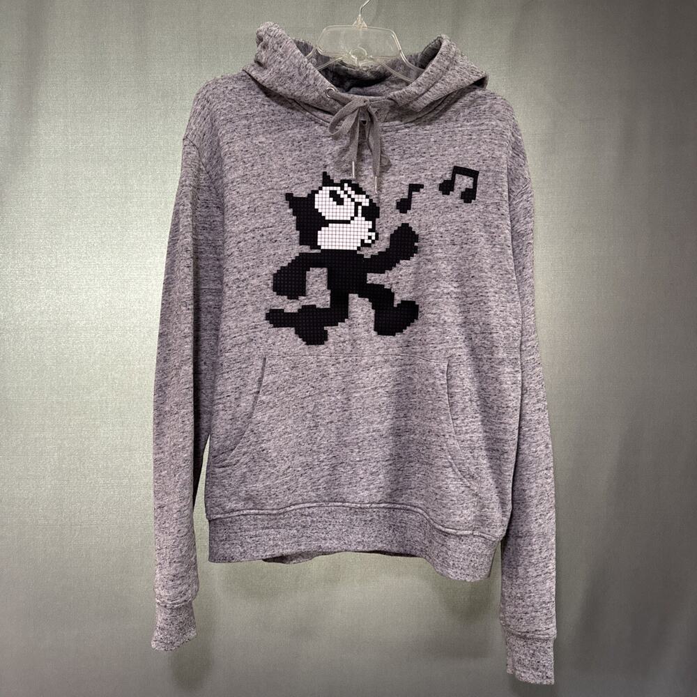 Mostly Heard Rarely Seen x 8-bit FELIX The Cat Jersey Hoodie SMALL